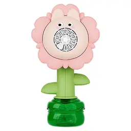 Мильні бульбашки Flower Bubble Machine BJC-5ABunny-Pink зі світлом