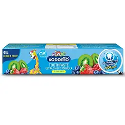 Дитяча зубна гель-паста Lion Kodomo Ultra Shield Bubble Fruit для дітей з 6 місяців