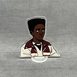 Акрилова колекційна фігурка Чібі Chibi Дивні дива, Дуже дивні справи, Stranger Thing Лукас 10 см - мініатюра 2