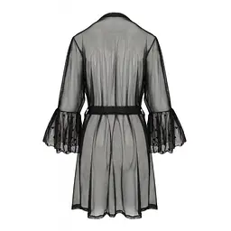 Повітряний пеньюар LOVELIA PEIGNOIR black - Passion L/XL - мініатюра 6