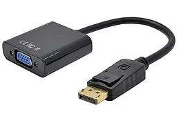 Конвертор-перехідник із Display Port (тато) на VGA (мама) 30cm