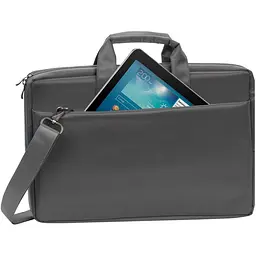 Сумка для ноутбука RivaCase Central 8251 17.3` Grey [112592] - мініатюра 3
