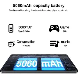 Планшет 10.1" DOOGEE Tab U9 3/64GB Wi-Fi чорний - мініатюра 4