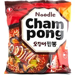 Суп рамен Nongshim Чампонг зі смаком морепродуктів 124 г