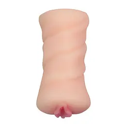 Мастурбатор-вагіна Lovetoy X-Basic Pocket Pussy Flesh, 13х6.5 см - мініатюра 2