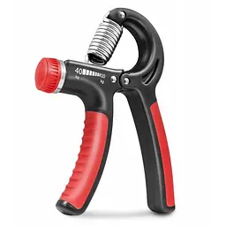 Еспандер кистьовий з регульованим навантаженням 10-40 кг. Power Hand Grip Blac Power system One Size fit0011925 - мініатюра 2