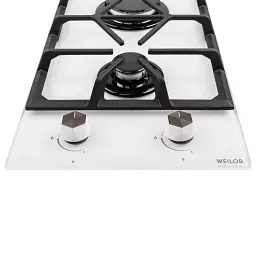 Поверхня газова Domino на склі Weilor GG 304 WH - мініатюра 5