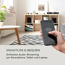 HiFi тюнер Аuna iTuner 320 BT Spotify Connect (10034063) - мініатюра 5