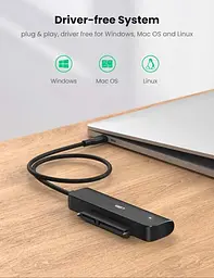 Перехідник Ugreen CM321 USB-C 3.0 to 2.5-Inch SATA Converter 50cm (UGR-70610) - мініатюра 4