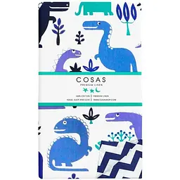 Підковдра дитяча Cosas Dino 110х140 см (Дино_зигзаг_синий_225)