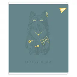 Набір зошитів для записів А5 Yes Luxure doggy 24 аркуша в клітку 10 шт. (767539) - мініатюра 5