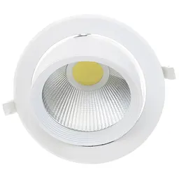 Світильник стельовий LED Brille 32-186 LED-168/30W CW WH врізний - мініатюра 2