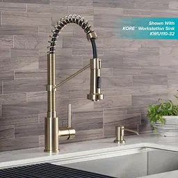 Змішувач для кухні Kraus Bolden KPF-1610SFACB, Бронза - мініатюра 3