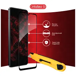 Скло захисне Intaleo Full Glue Realme Note 60X Black (1283126609053) - мініатюра 5