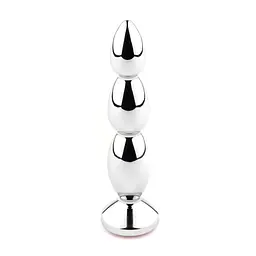 Анальна пробка B-Series Jewellery Metal Anal Plug No. 1 - мініатюра 5