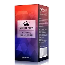 Жіночий збуджуючий гель-стимулятор MINILOVE Honour Enjoy (20 мл) - Інтимна змазка - мініатюра 2