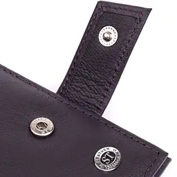 Компактний жіночий гаманець із натуральної шкіри ST Leather 22855 коричневий - мініатюра 5