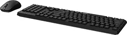 Комплект RAPOO X1500 Wireless Keyboard &amp; Mouse black (13073) - мініатюра 4