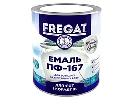 Емаль алкідна ПФ-167 FREGAT білий 0.9кг