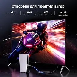 Кабель HDMI UGREEN HD171 2.1 8K 60 Гц 3 м чорний (25911) - мініатюра 4