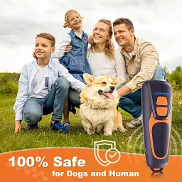 Пристрої для відлякування собачого лая Anti Bark control Q1, що перезаряджається, пристрій проти гавкіт для собак - мініатюра 4