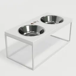 Hollky Base XL20 — миски на підставці для великих собак (2 × 1,8 л) - мініатюра 9