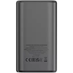 Батарея універсальна Canyon 10000mAh OnPower 130 TFT PD/30W Dark Grey (CNS-CPB130DG) - мініатюра 3