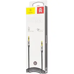 Аудио-кабель Baseus Yiven Audio Cable M30 0.5m CAM30-AS1 Silver-Black - мініатюра 2