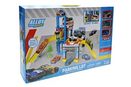 Дитячий паркінг трек з ліфтом та машинки Alloy Racing Parking Lot ZH-622