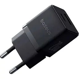 Мережевий зарядний пристрій Baseus Palm Fast Charger 20W Cluster Black (P10111608113-00) [139988] - мініатюра 3