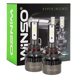 Автолампа Winso LED HВ3(9005) 12/24V 50Вт 5000Лм 6500K CSP3570 2шт(794500)