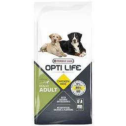 Сухий суперпреміум корм Opti Life Adult Maxi Опті Лайф для дорослих собак великих порід, Курка 12.5 кг (311400)