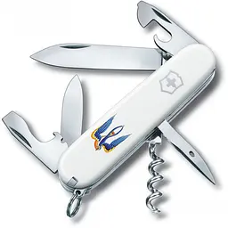 Ніж Victorinox Spartan Ukraine 91мм 12функ біл Ластівка - мініатюра 4