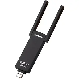 Ретранслятор Wi-Fi Pix-Link LV-UE02 репітер, підсилювач сигналу Black (17609) - мініатюра 3