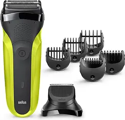 Електробритва Braun Series 3 300BT 5408 black/green