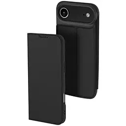 Чохол-книжка Dux Ducis з кишенею для візиток для Apple iPhone 17 Air (6.5) Чорний