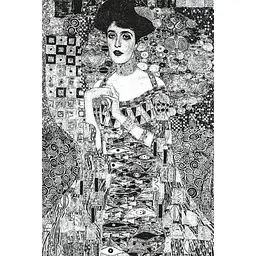 Пазл "Густав Клімт. Адель Блох-Бауер" 500 елементів 37543 Trefl Art, на аркуші (5900511375435) - мініатюра 4