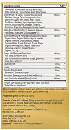 Вітаміни та мінерали Nature's Way Alive! Max3 Potency No Added Iron, 90 таблеток - мініатюра 3