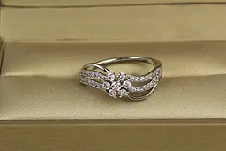 Кільце Xuping Jewelry Квітка надії р 19 сріблясте