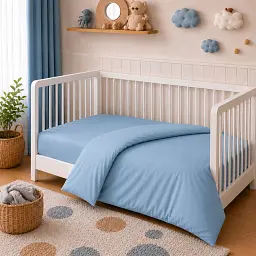 Дитяча постільна білизна BABY Poplin Line Green wave (2200012858547) - мініатюра 2