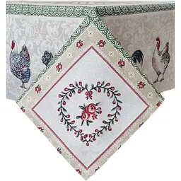 Скатертина Прованс Курочки 95х100 см (25987) - мініатюра 2