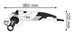 Шліфмашина кутова Professional GWS 18-125 SL 125мм 1800Вт Bosch teh0025435 - мініатюра 5