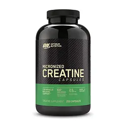 Мікронізований Креатин Optimum Nutrition Моногідрат - 200 капсул