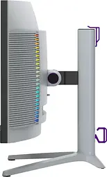 Монітор 27" Lorgar 34MP1 MiniLED Curved UWQHD VA 180Hz (LRG-34MP1W180C-GY) - мініатюра 7