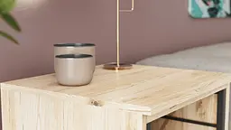 Стіл-тумба трансформер Смарт 2/2 Ferrum-decor 750x1450x600 Чорний метал ДСП Дуб Сан-Марино 16 мм (FRD-105103) - мініатюра 8