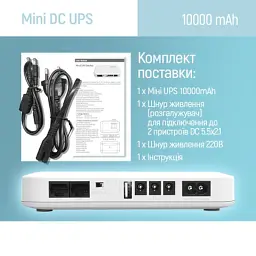 Пристрій безперебійного живлення ColorWay CW-PB100LI3WT 10000mAh 21W (CW-PB100LI3WT) - мініатюра 12