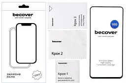 Скло захисне BeCover Infinix Hot 40 Pro (X6837) 10D Black (711336) - мініатюра 3