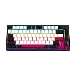 Клавіатура Lorgar KBP7075W Pro RGB Wireless/Bluetooth/USB UA Black/Red (LRG-KBP7075W-BK-US)