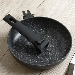 Сковорідка Fissman Fiore зі знімною ручкою 28x5.4 см (14295) - мініатюра 5