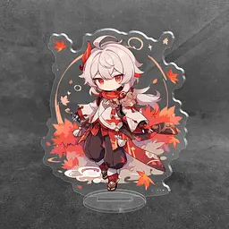 Акрилова колекційна фігурка Chibi Геншин Імпакт - Genshin Impact Kaedehara Kazuha 10 см - мініатюра 2
